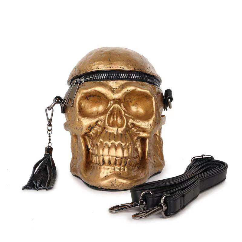 Luminous Skull Hand Punk Fluorescent Dark Handbags