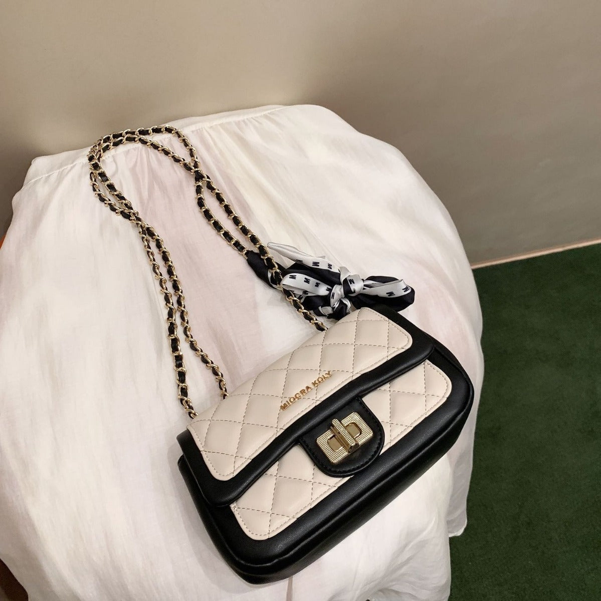 Women's Julie Diary Rhombus Chain Summer Shoulder Bags