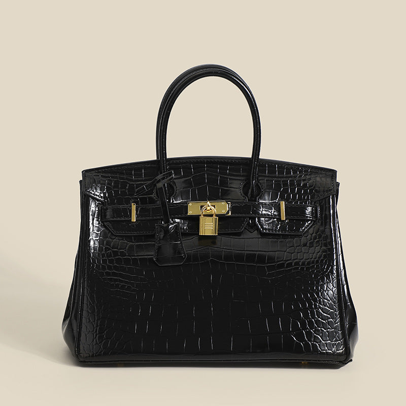 Women's Big Fashionable High-grade Western Style Kelly Shoulder Bags