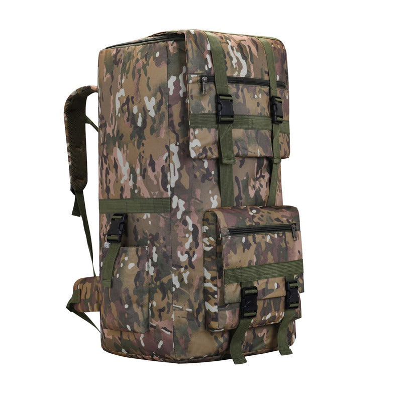 Extra Large Hiking Camping Camouflage Art Sketch Go Mountaineering Backpacks