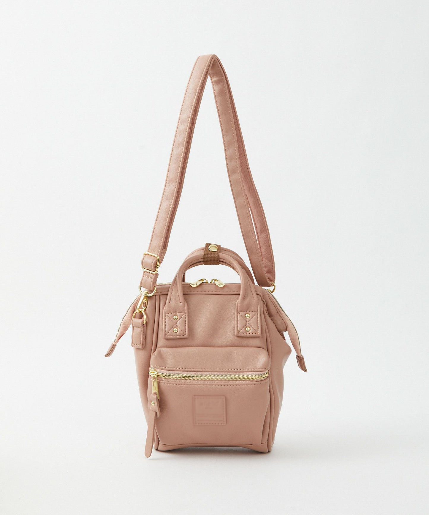 Women's Mini Leather One Large Opening Shopping Crossbody Bags
