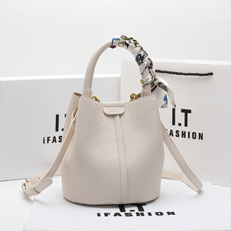 Women's High-grade Western Style Lychee Pattern Mother Shoulder Bags