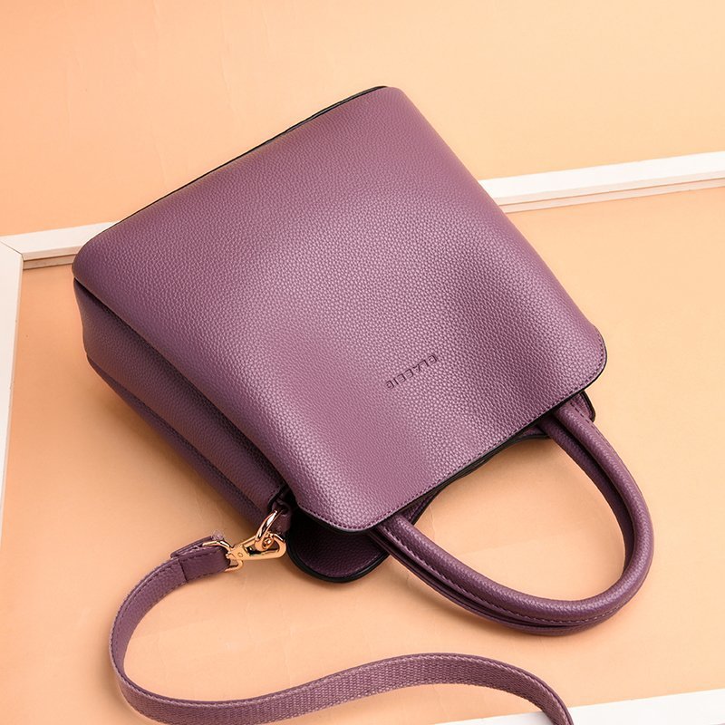Women's Summer Portable Large Korean Style Genuine Handbags