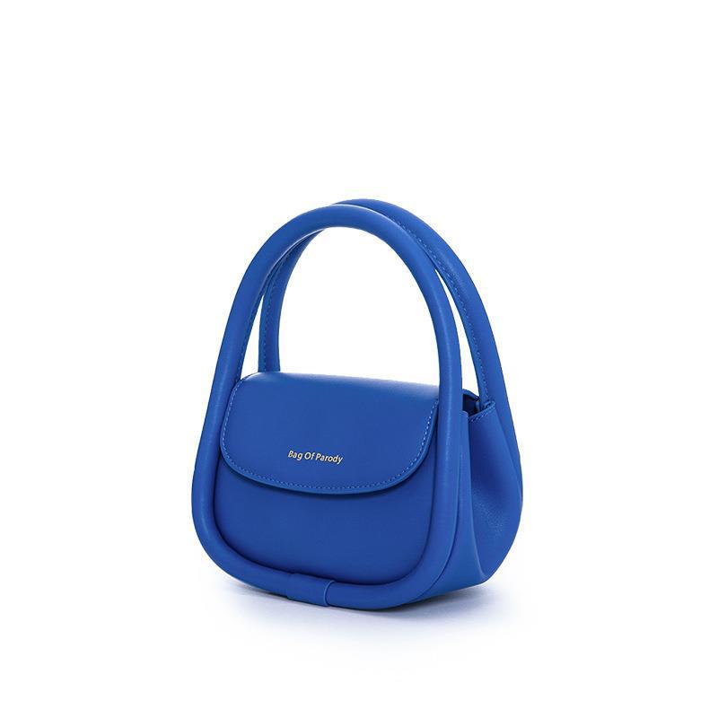 Women's Wedding High Sense Bridal Portable Soft Bread Handbags