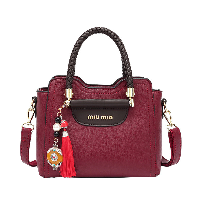 Women's Genuine Leather Fashionable Cowhide Elegant Crossbody Bags