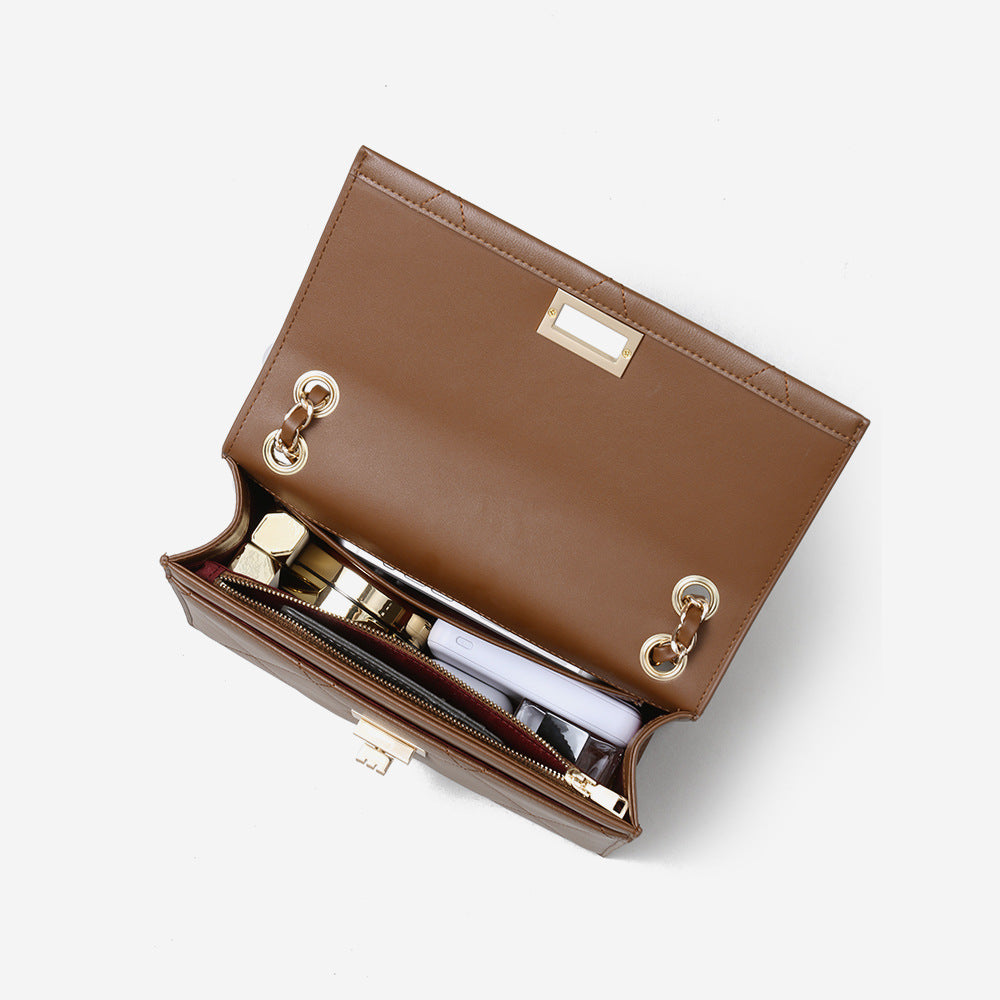 High-grade Korean Style Classic Rhombus Chain Armpit Bags