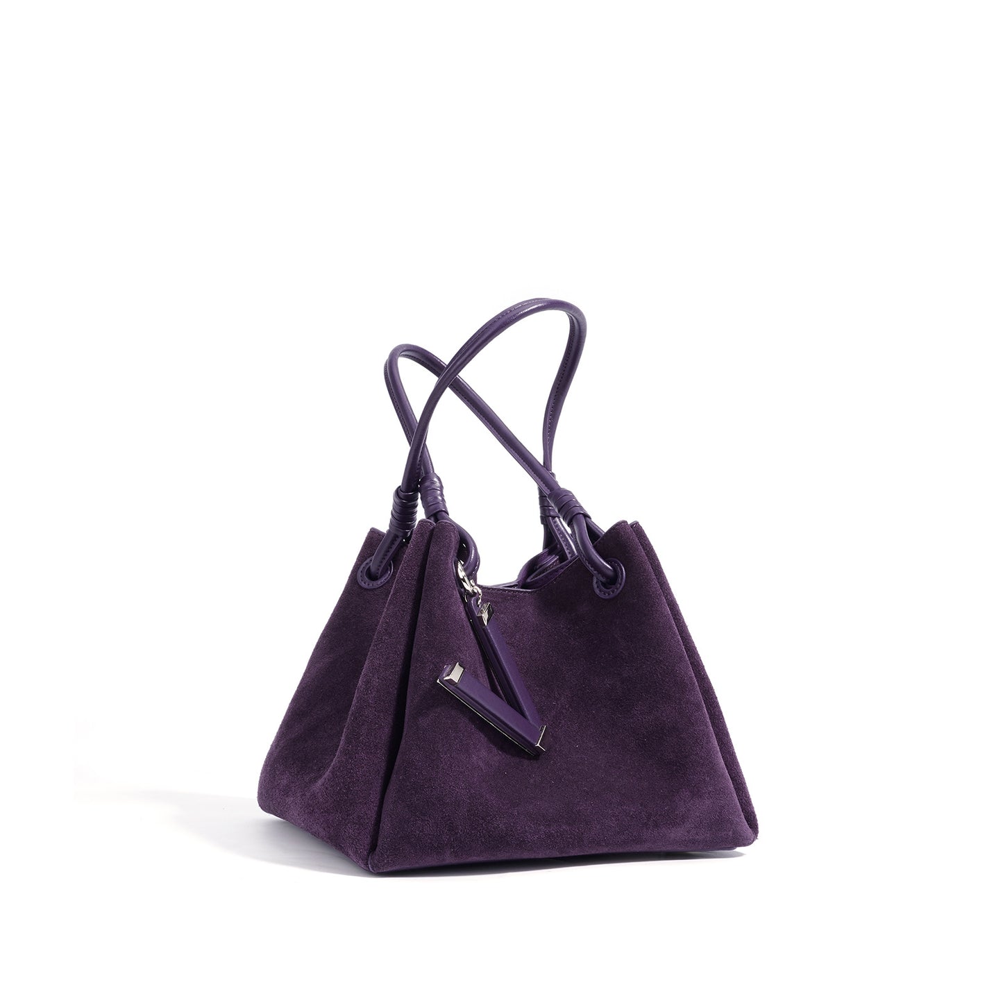 Women's High-grade Trendy Fashion Joker Simple Suede Handbags