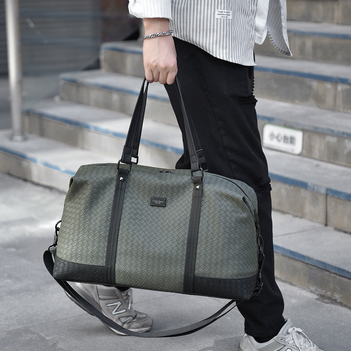 Men's Traveling Portable Business Trip Short Distance Men's Handbags