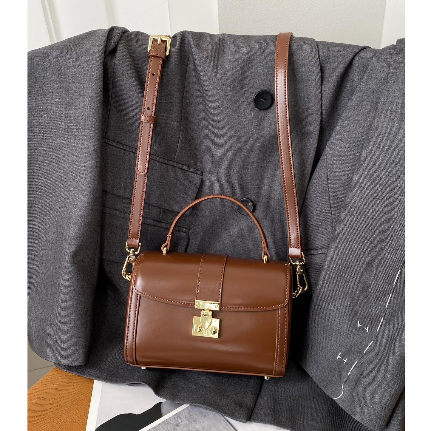 Women's High-grade Exquisite Niche Box Fashion Shoulder Bags
