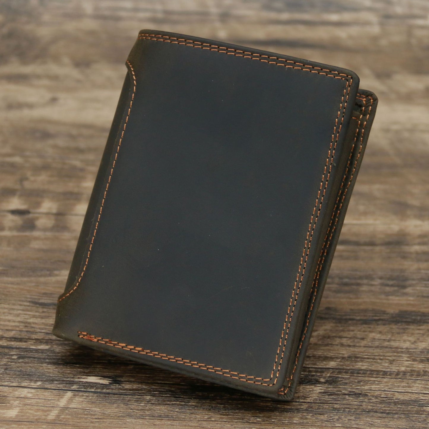 Men's Crazy Horse Tide Head Layer Cowhide Ladies Wallets