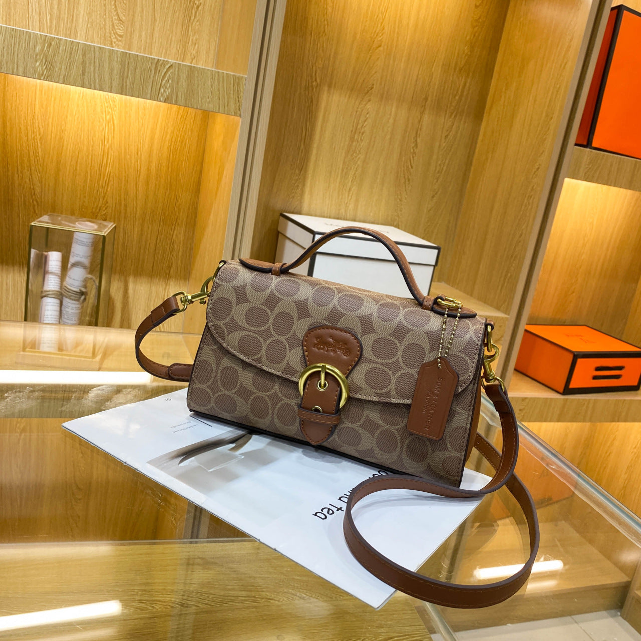 Women's Vintage Underarm Fashion Ole Saddle Bags