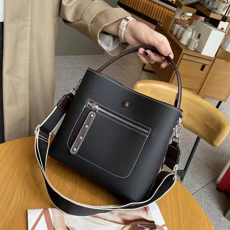 Women's Genuine Leather Large Capacity Portable Advanced Crossbody Bags