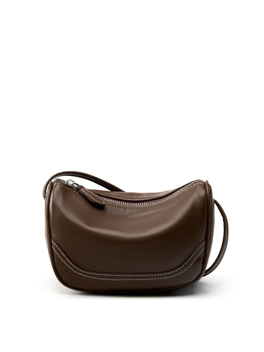 Women's Simple First Layer Cowhide High-grade Fashion Crossbody Bags