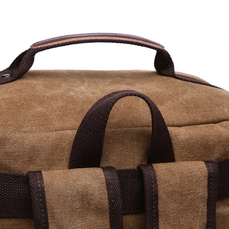 Men's Classic Cool Korean Fashion Canvas Backpacks