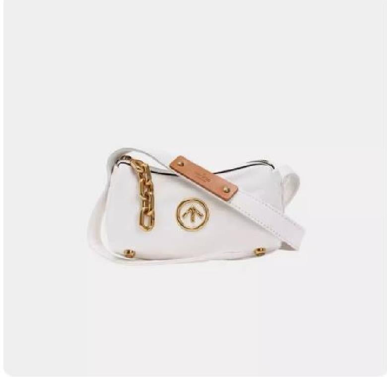 Arrows Sexist Blackstone Leather Folds Large Crossbody Bags