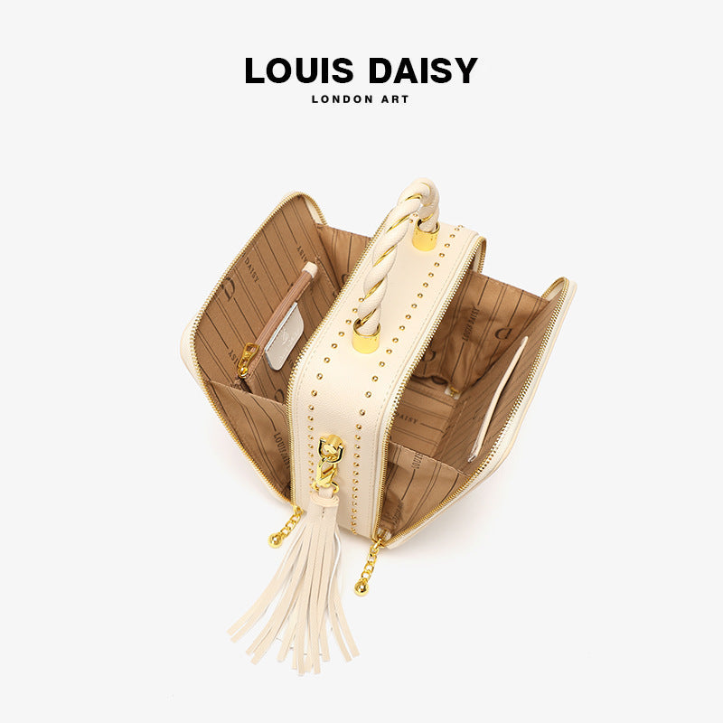 Women's Innovative Daisy Embroidered Portable High-grade Crossbody Bags