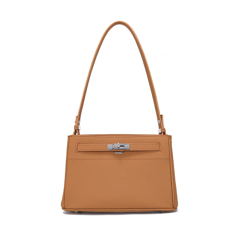 Women's Genuine Leather First Layer Cowhide Commuter Shoulder Bags