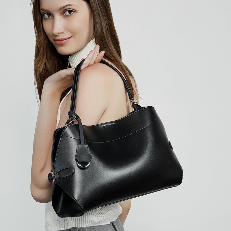 Women's Leather Niche High-grade Summer Large Capacity Handbags