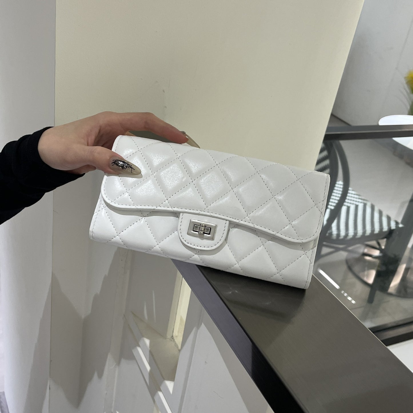 Style High-grade Calfskin Mini Rhombus Chain Crossbody Bags