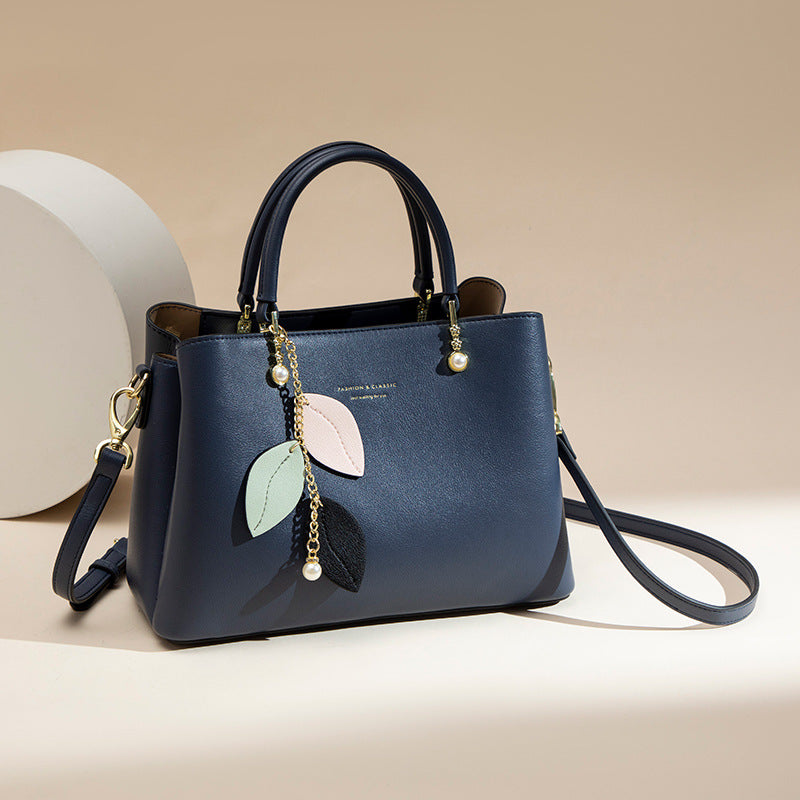 Women's Mother Large Capacity Leather Portable Handbags