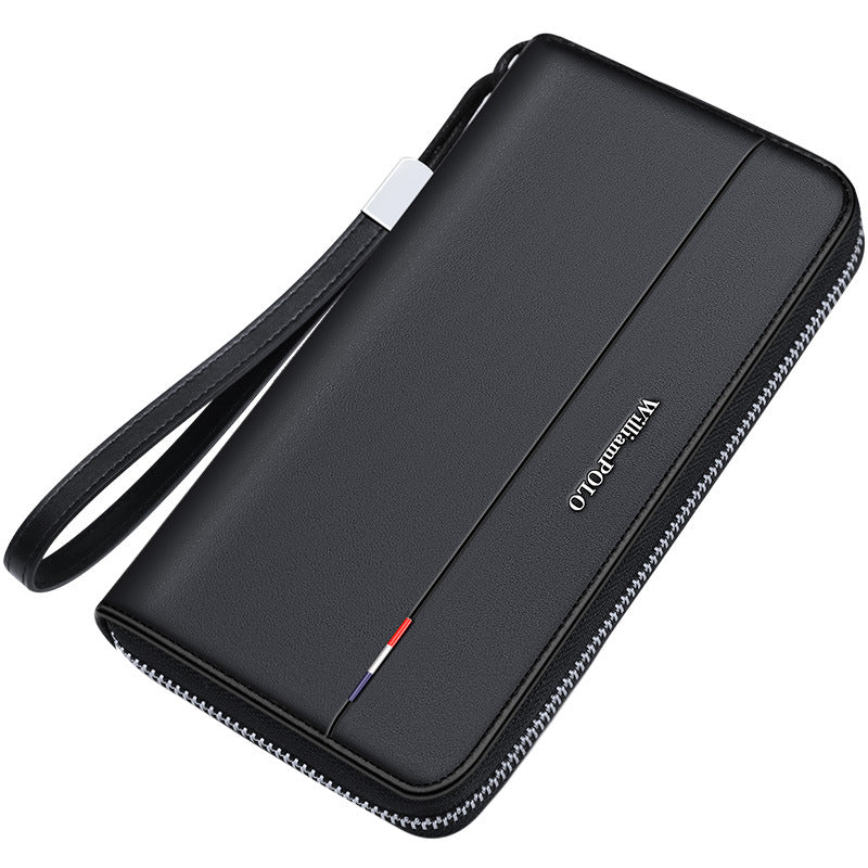 Men's Emperor Paul Real Leather Long Multiple Men's Wallets