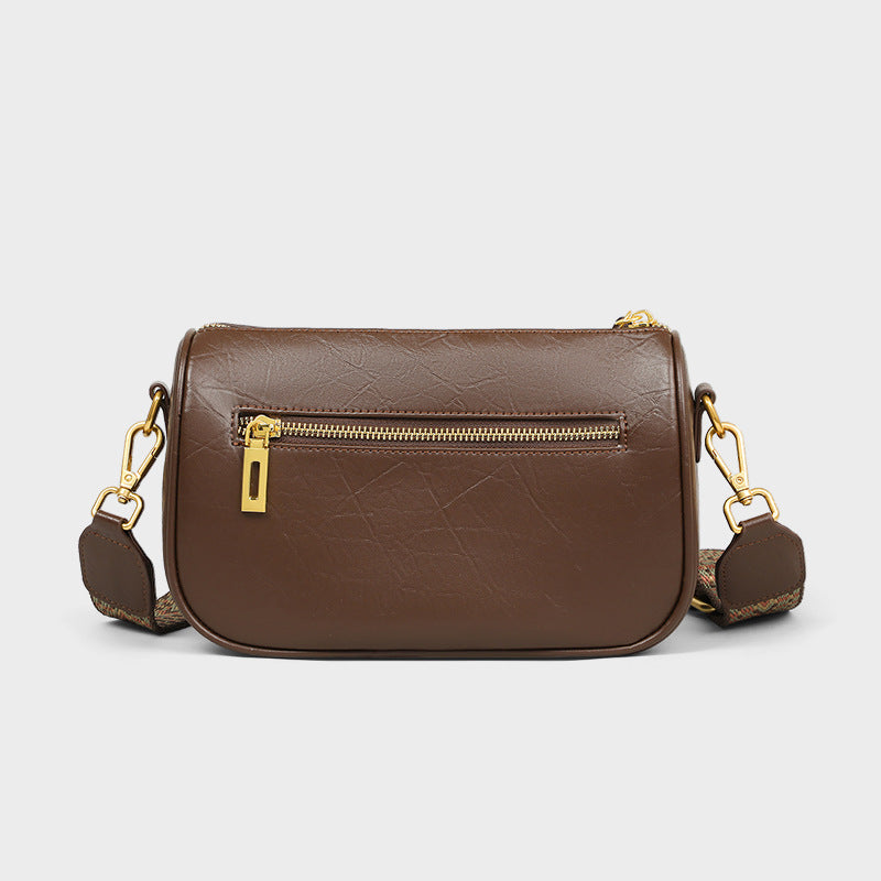 Women's Summer Genuine Leather Commuter High-grade Pillow Crossbody Bags