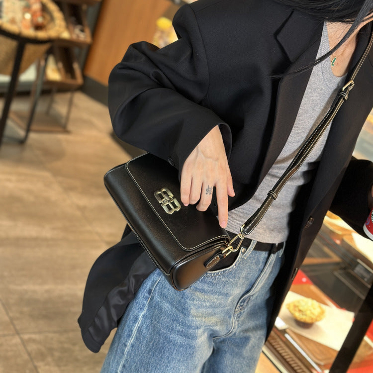 Women's Genuine Leather High Sense Design Fashion Bags