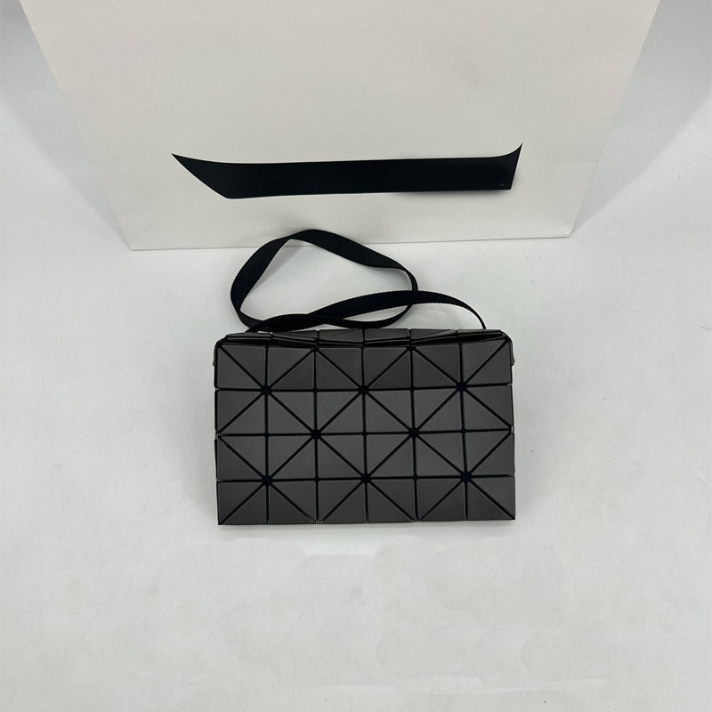 Women's Summer Original High-grade Stitching Sequins Rhombus Shoulder Bags