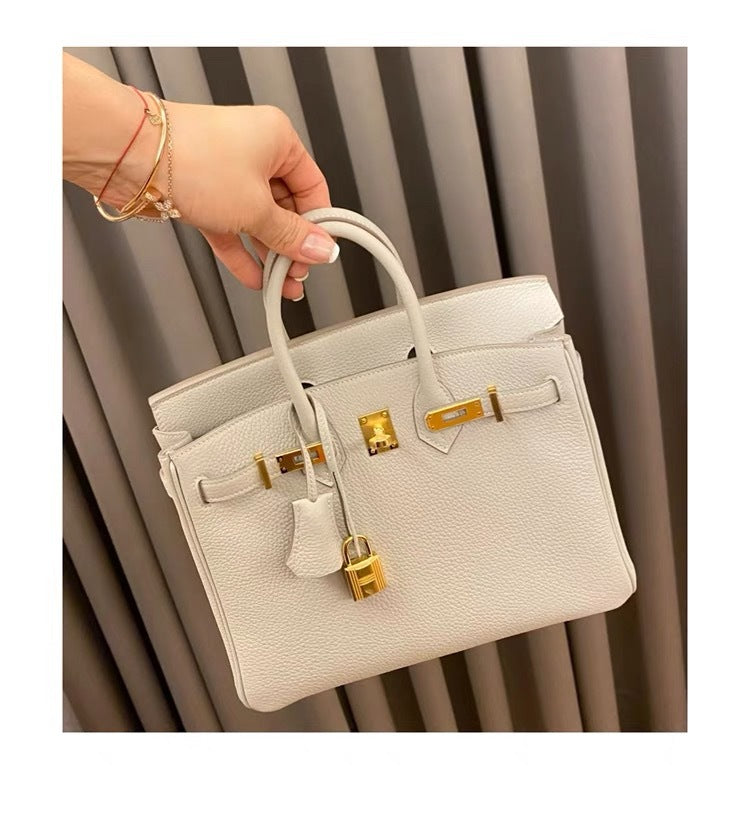 Women's Layer Cowhide Genuine Leather Large Capacity Callie Handbags