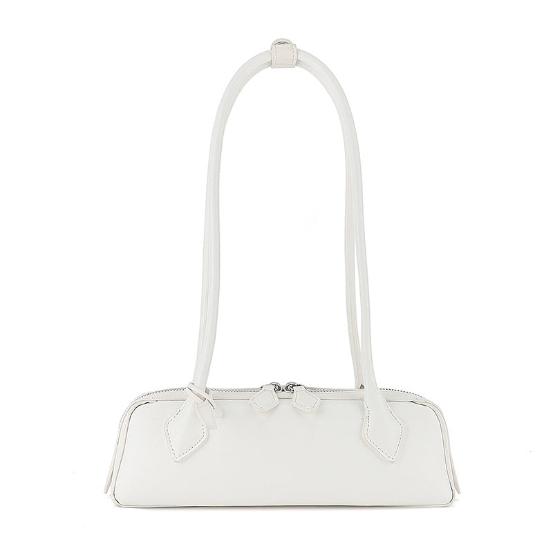 Women's Minority Vintage Underarm Baguette Genuine Leather Armpit Bags