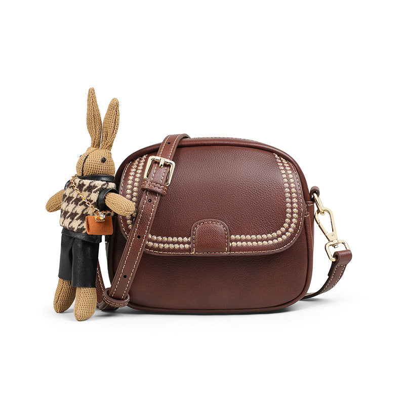 Women's Genuine Leather High-grade Light Luxury Underarm Crossbody Bags