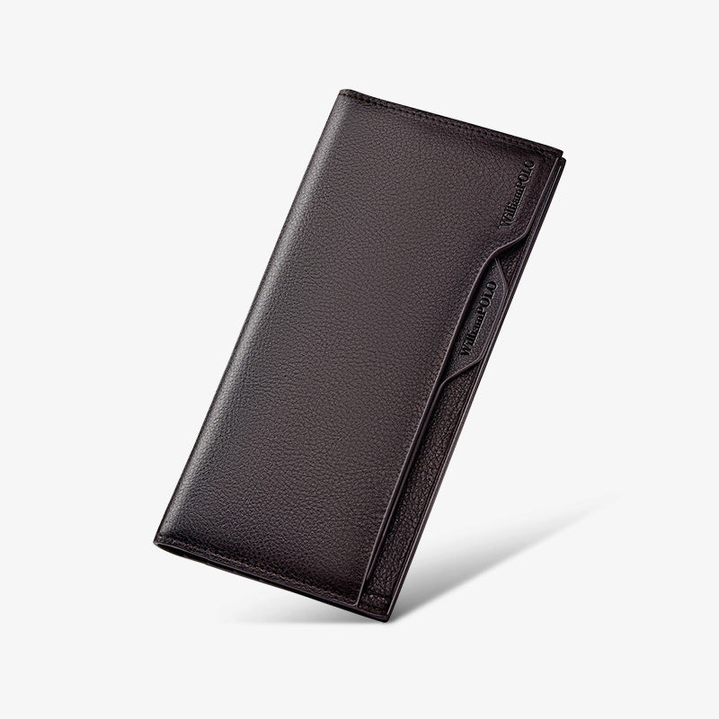 Men's Emperor Paul Long Swiping Driving License Men's Wallets