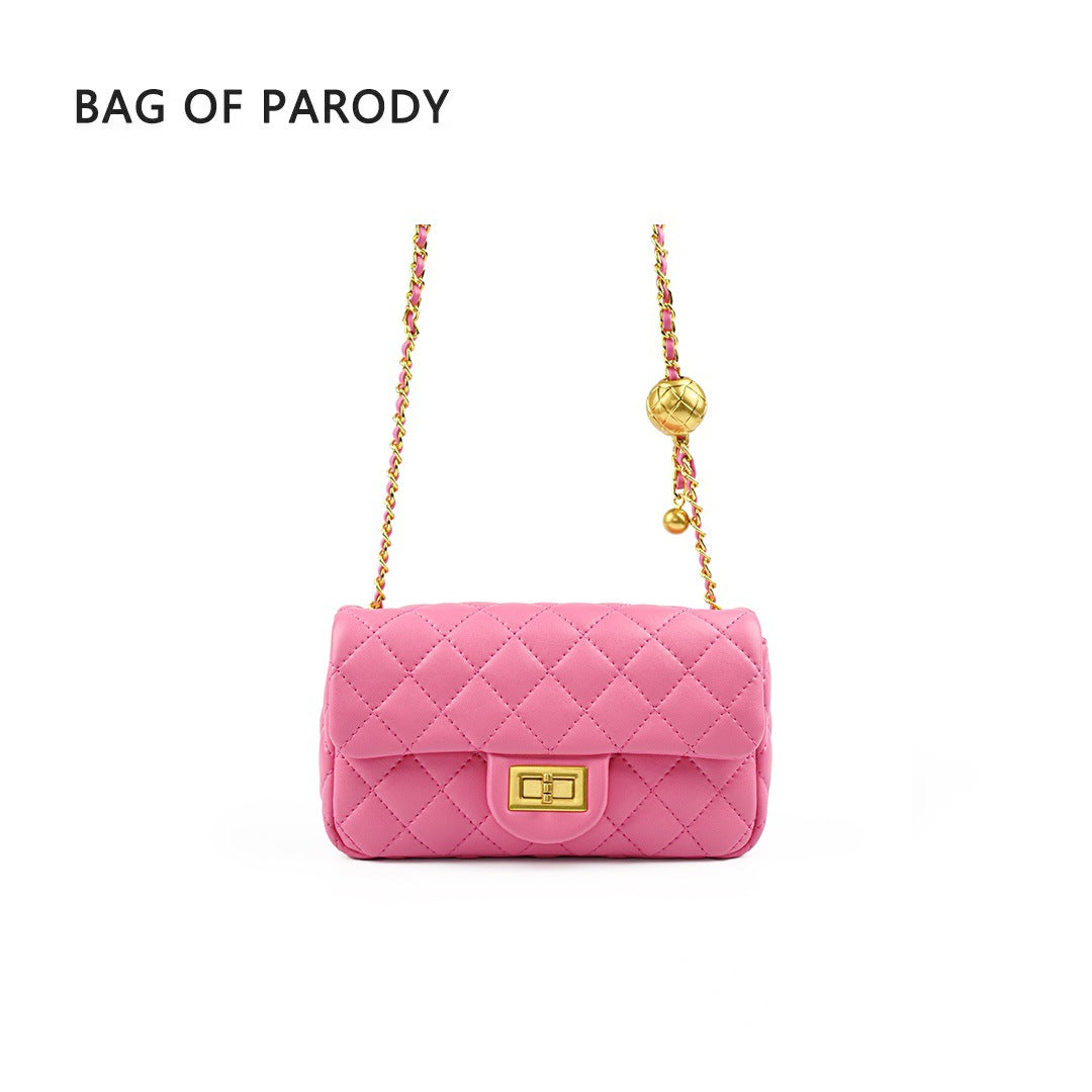Women's Classic Style Diamond Chain High Sense Handbags