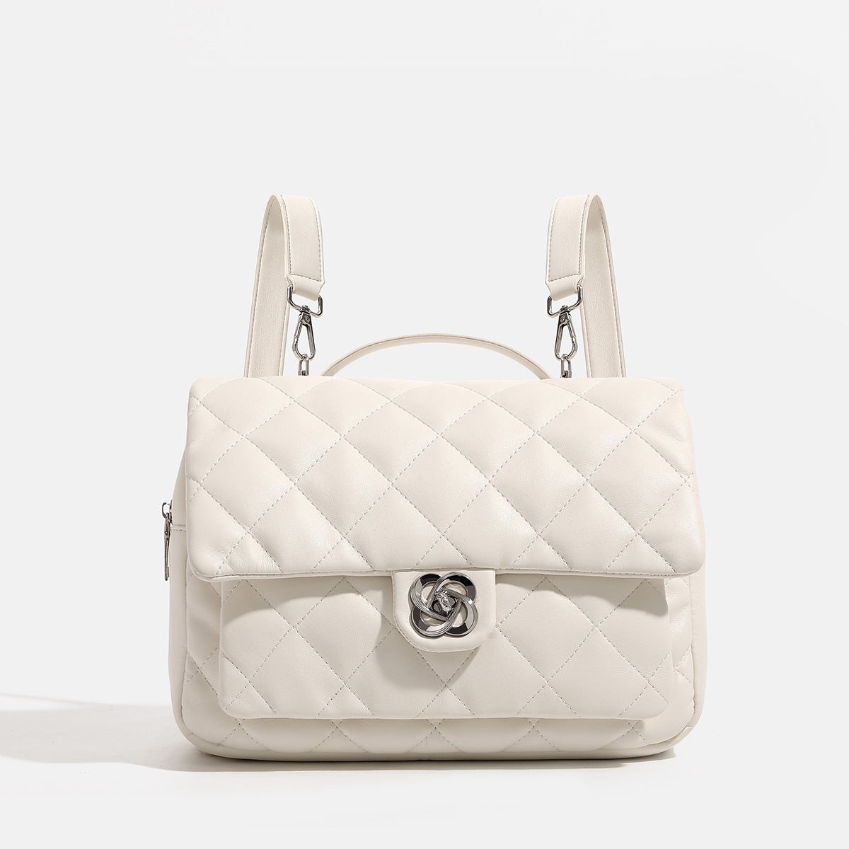 Women's Classic Style Fashionable Rhombus Versatile Large Bags