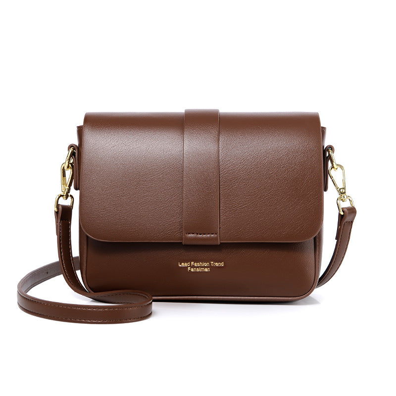 Popular Female Fashion Soft Leather Classy Crossbody Bags