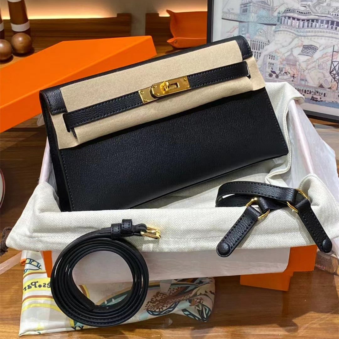 Women's Pattern Kelly Underarm High-grade Horizontal Vintage Bags