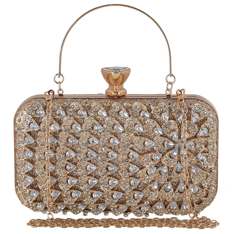 Women's Diamond Banquet Party Clutch All Match Evening Bags