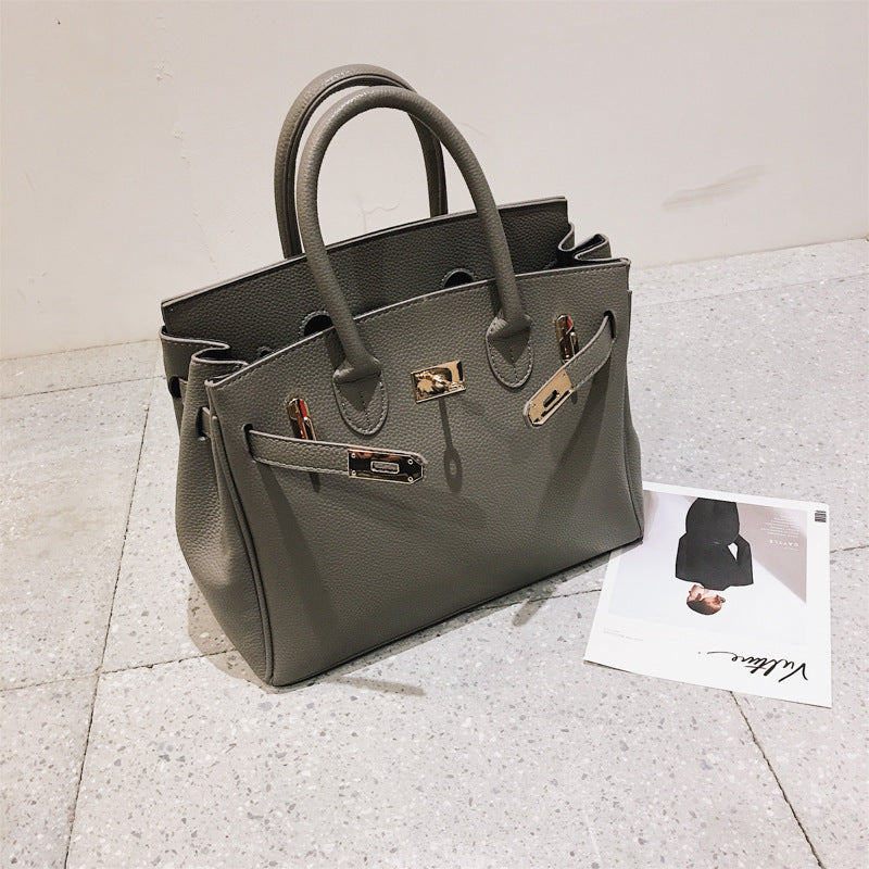 Women's High-grade Western Style Textured Korean Fashion Shoulder Bags