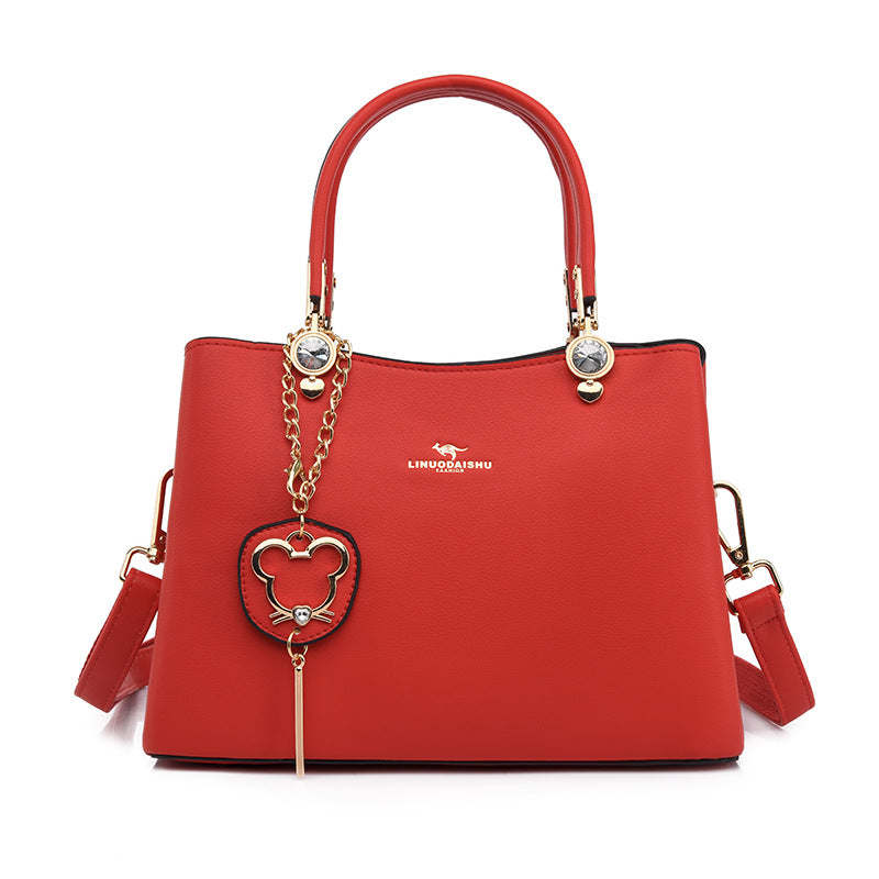 Women's Innovative Mother Soft Leather Elegant Handbags