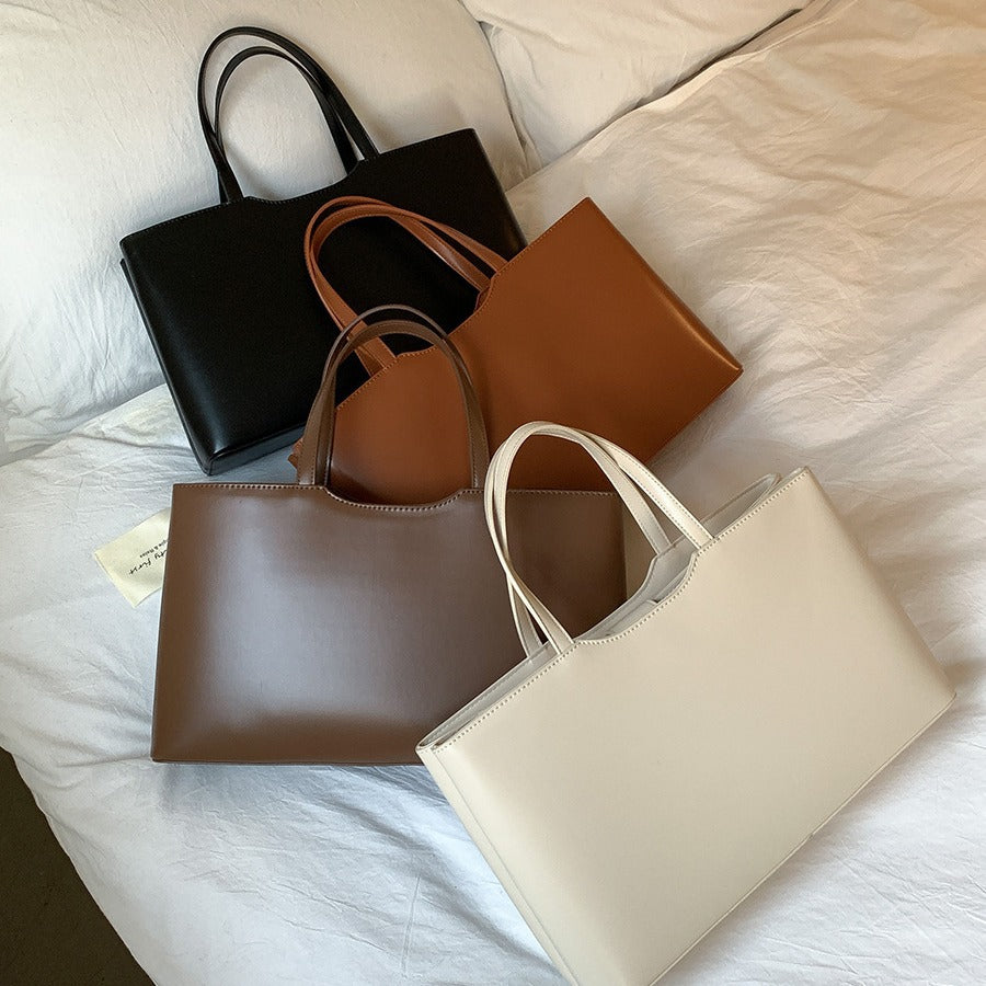 Women's Korean Style Fashion Stiff Three-dimensional Large Capacity High-grade Handbags