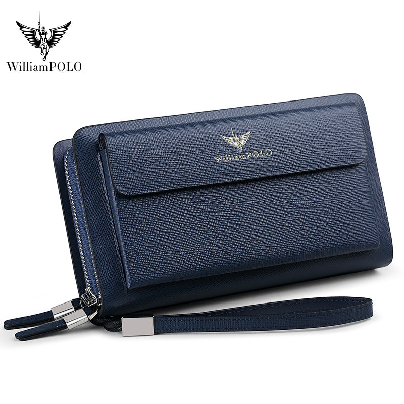 Men's King Paul Large Capacity Real Leather Men's Wallets