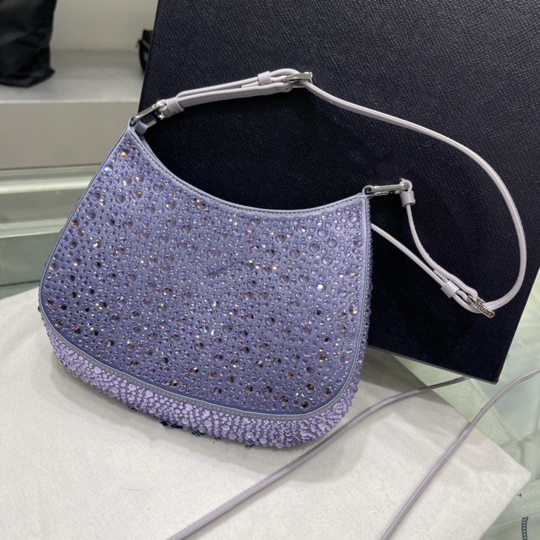 Women's Glittering Crystal Fashion Retro Fairy Shoulder Bags