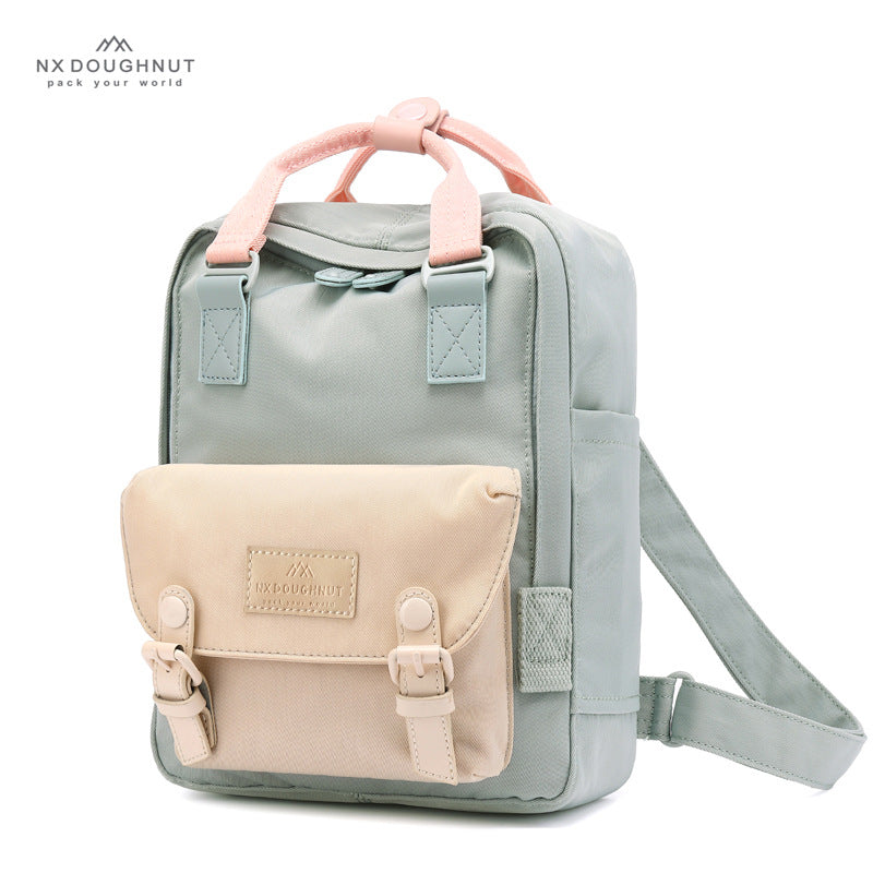 Version Doughnut Size Shopping Cute Leisure Backpacks