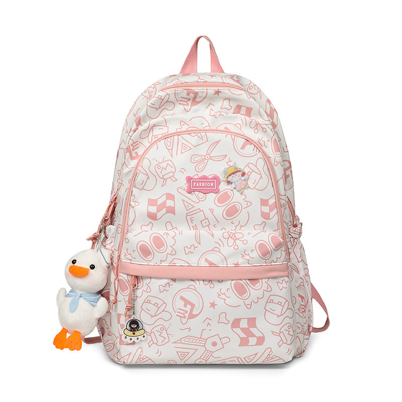 Female Cute High Junior Large Capacity Backpacks