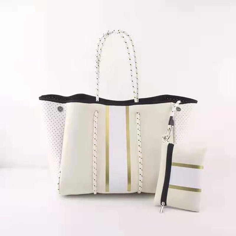 Neoprene Beach Printing Weekend Portable Seaside Handbags