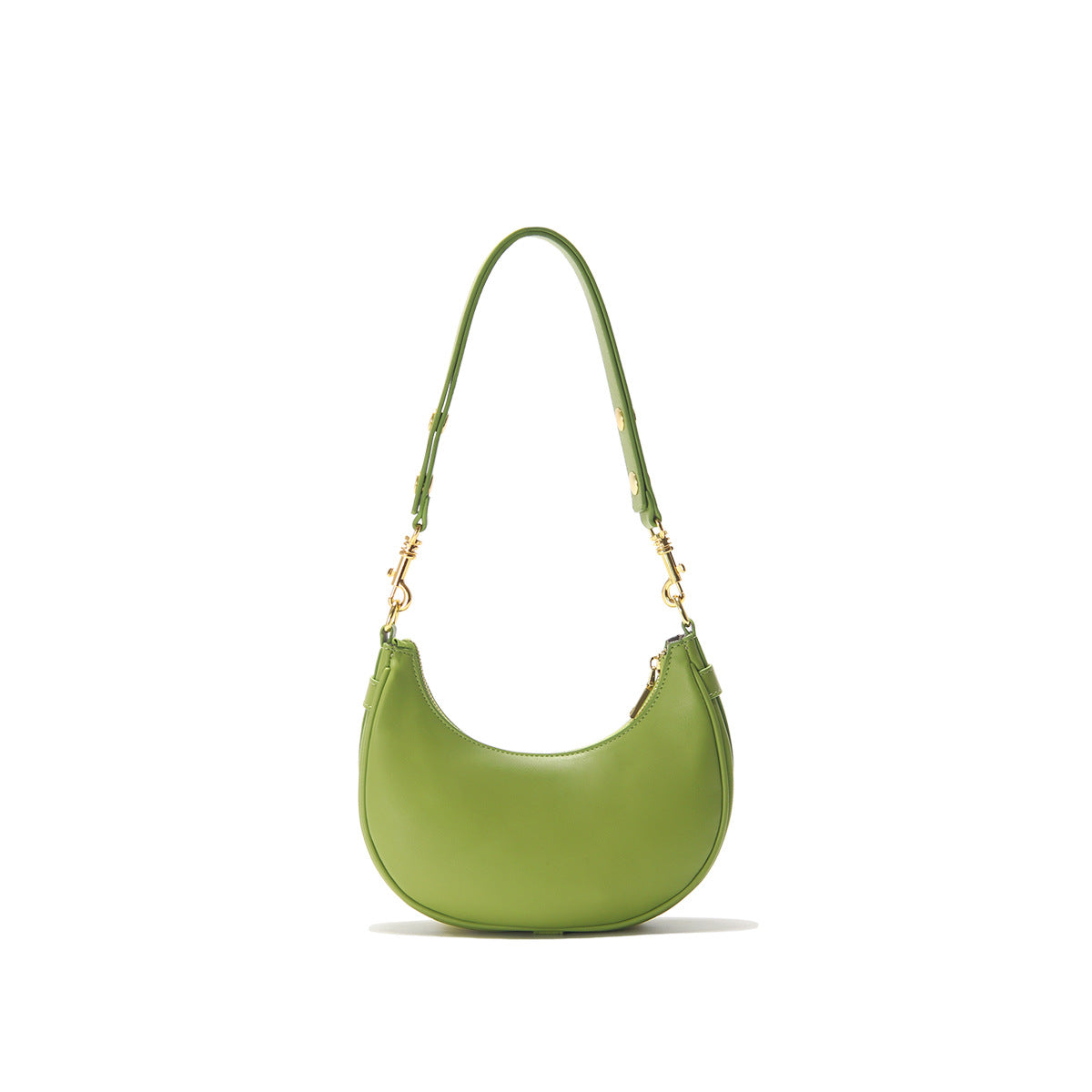 Women's Design Underarm Candy Color Moon Korean Shoulder Bags