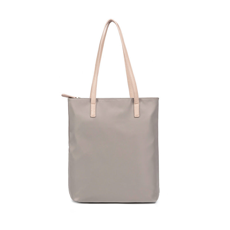 Women's Versatile Simple Oxford Cloth Canvas Vertical Shoulder Bags