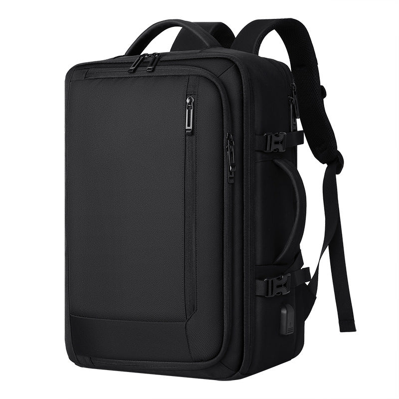 Men's Business Traveling Expansion Waterproof Computer Luggage