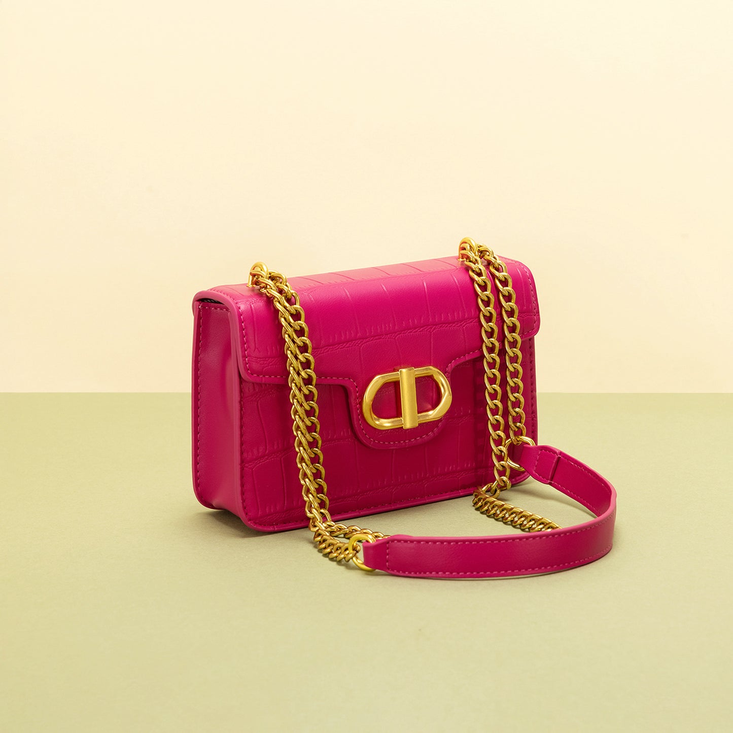 Niche Western Style Chain Female Korean Crossbody Bags