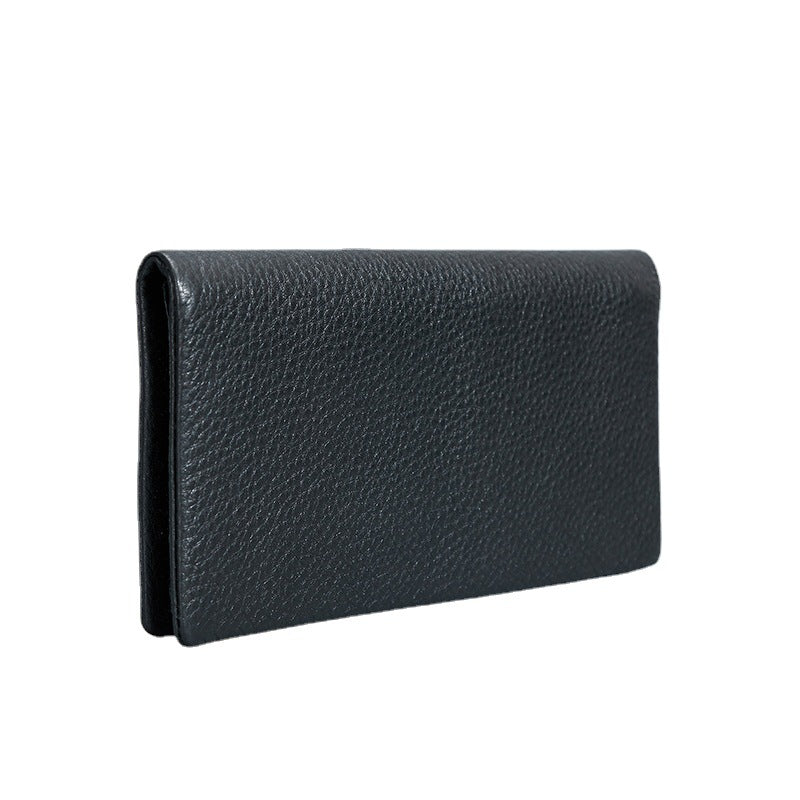 Men's Leather Driving License Long Business Men's Wallets